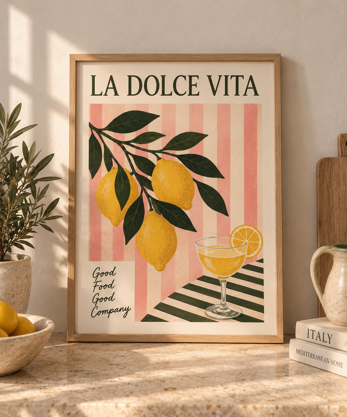 Italy Wall Art Set