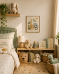 Safari Friends Nursery Print