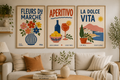 Retro Mediterranean Set