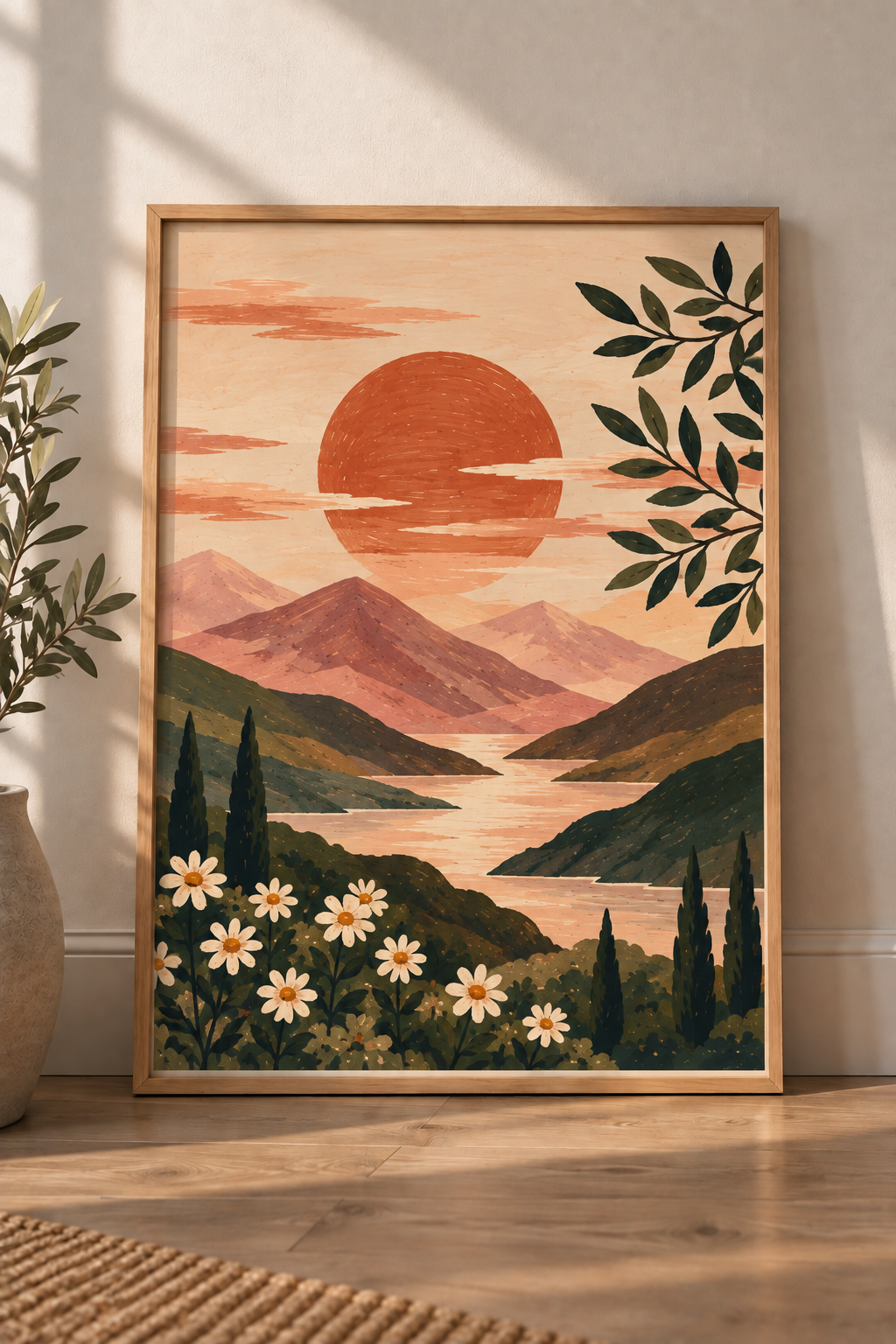 Sun Moon Mountain Set