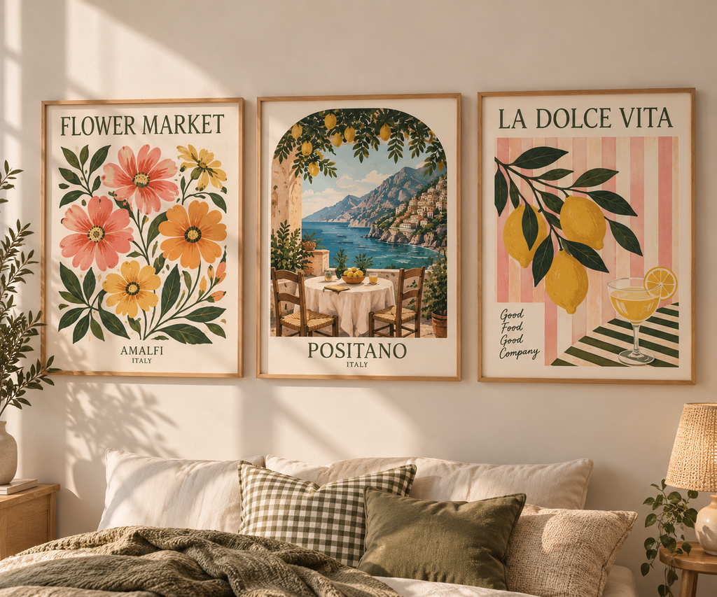 Italy Wall Art Set