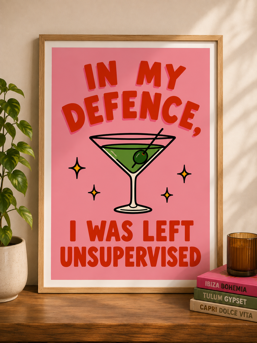 In My Defence, I Was Left Unsupervised 🍸