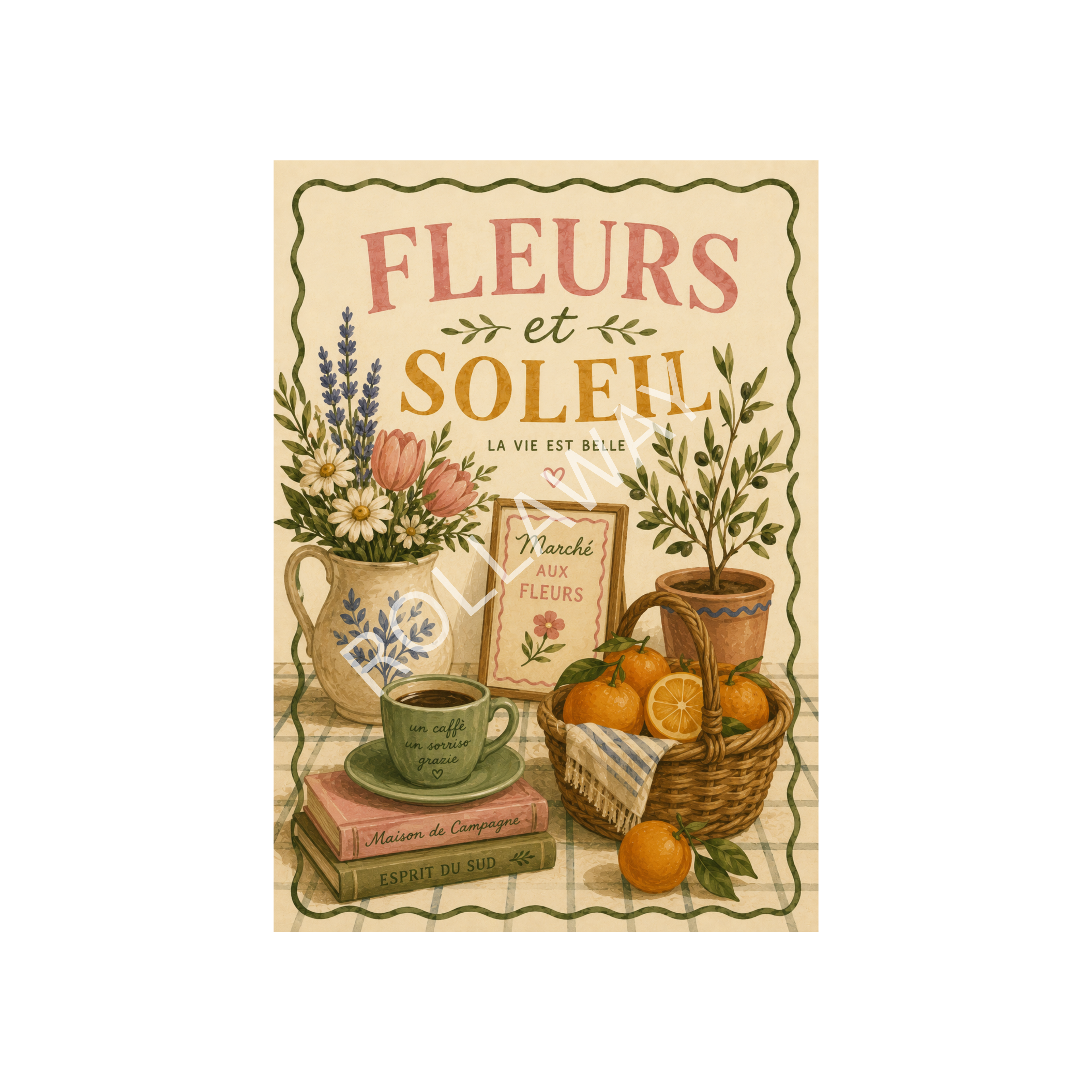 Fleurs et Soleil