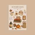 Autumn Days Cosy Print
