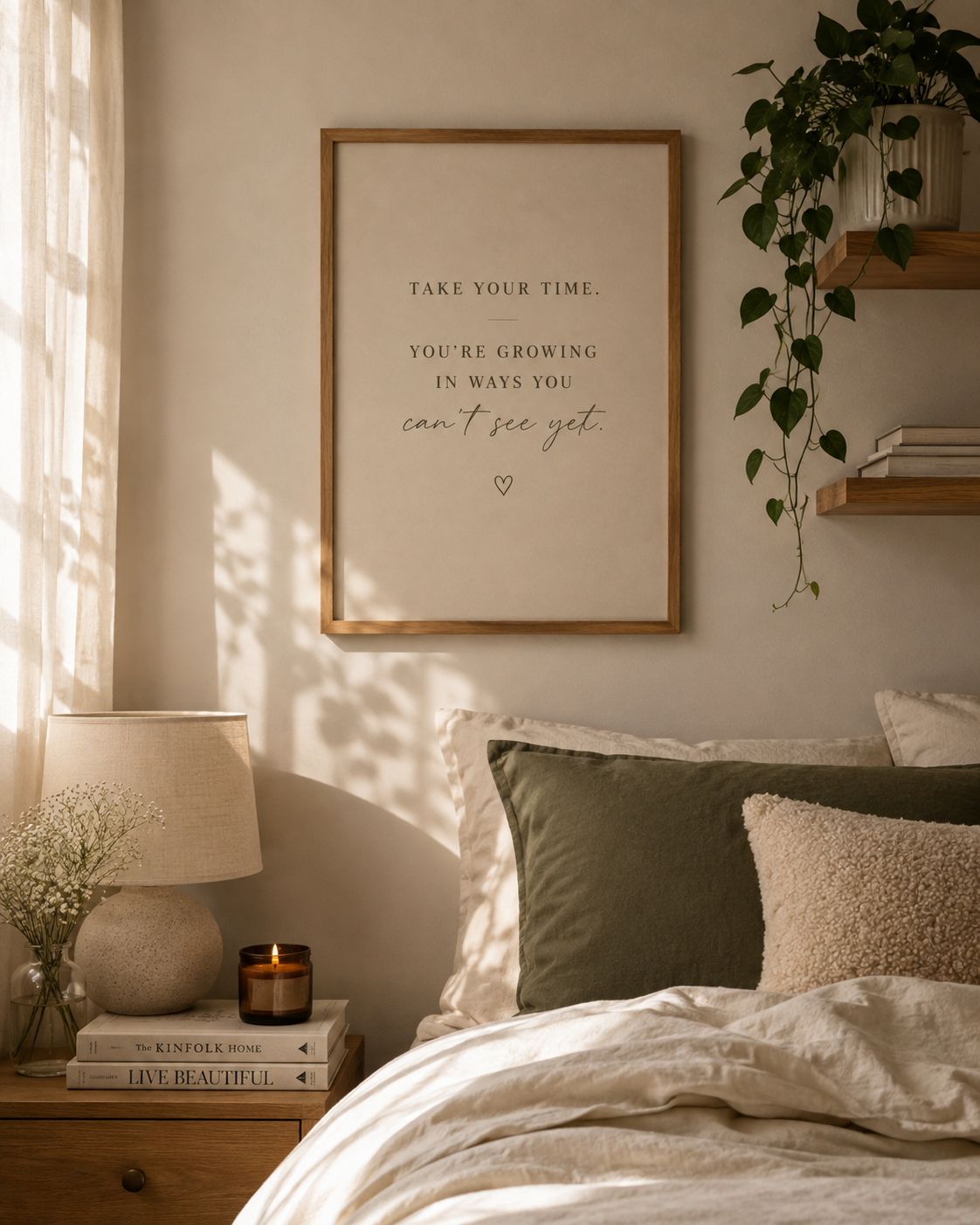 Take Your Time Motivational Print